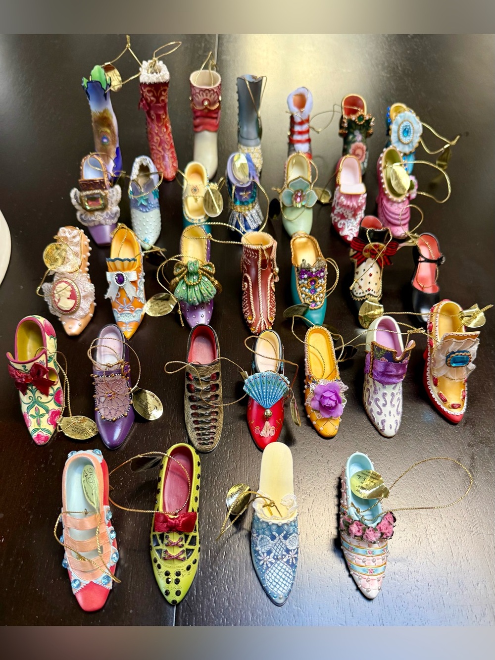 Ashton-Drake Heirloom Shoe Ornaments
Collection